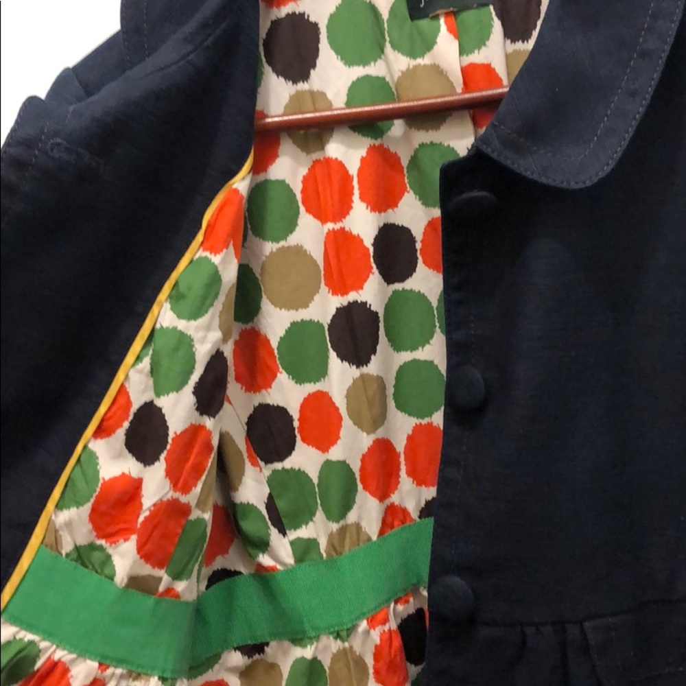 JCREW Peplum-style canvas/linen jacket - Picture 4 of 4